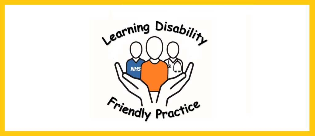 Learning disability friendly practice logo