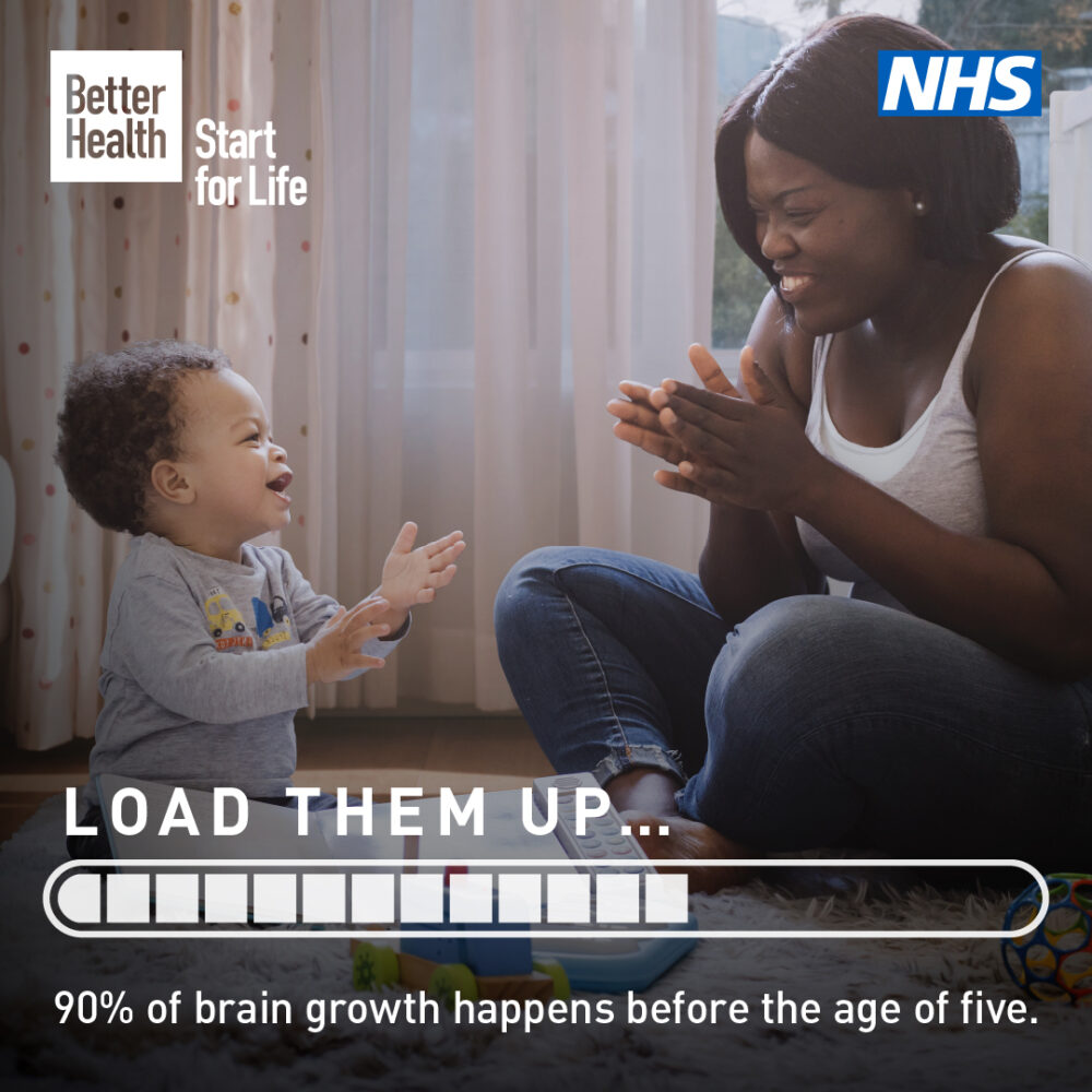 Load them up. 90% of brain growth happens before the age of 5