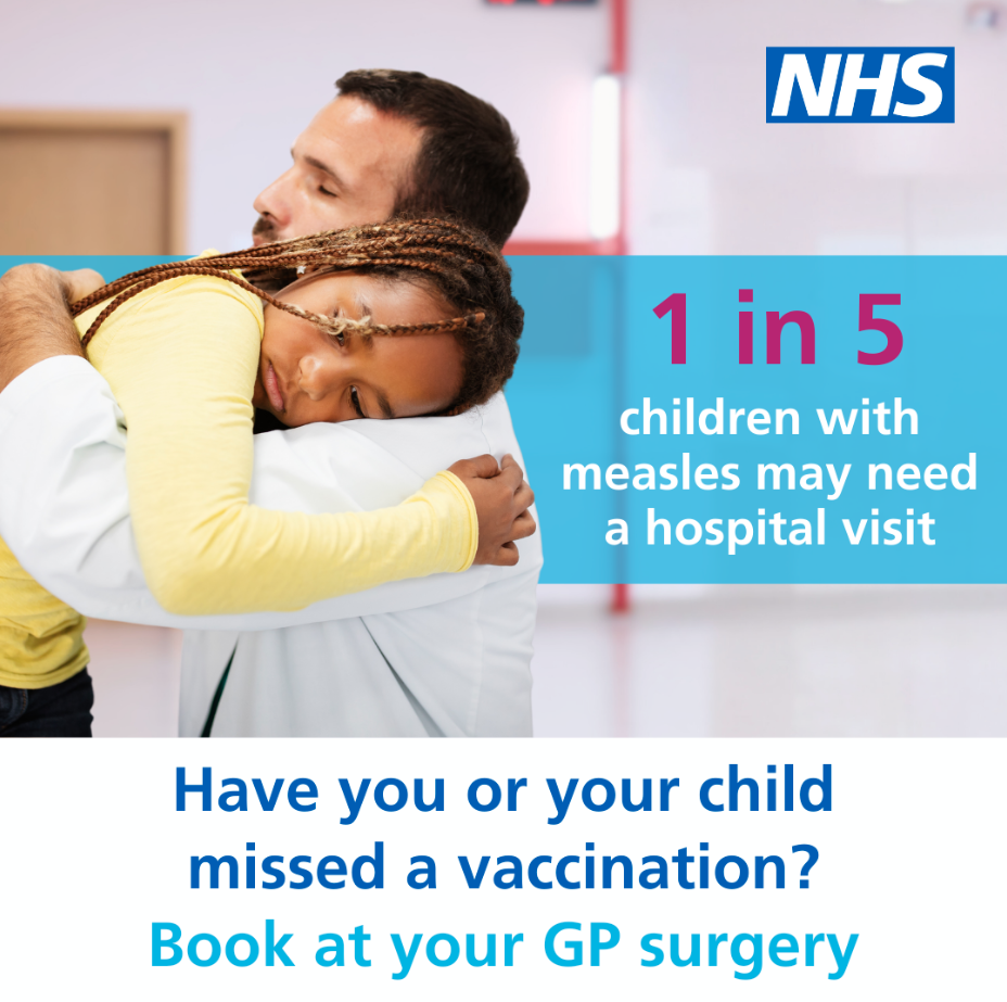 Have you missed a vaccination? Full text below