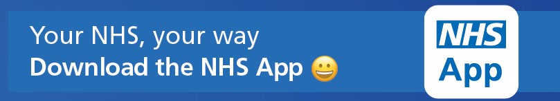 Your NHS, your way. Download the NHS app