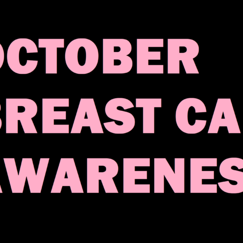 OCTOBER BREAST CANCER AWARENESS BANNER