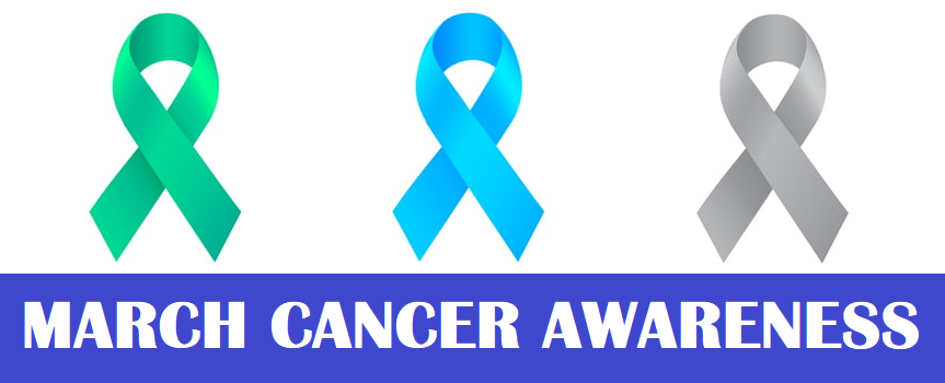 MARCH CANCER AWARENESS BANNER