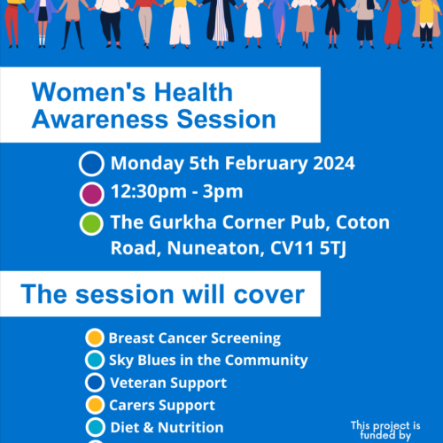 womens health awareness session 31-1-24